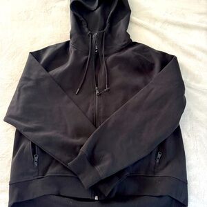 Womens Black Hoodie Sweatshirt